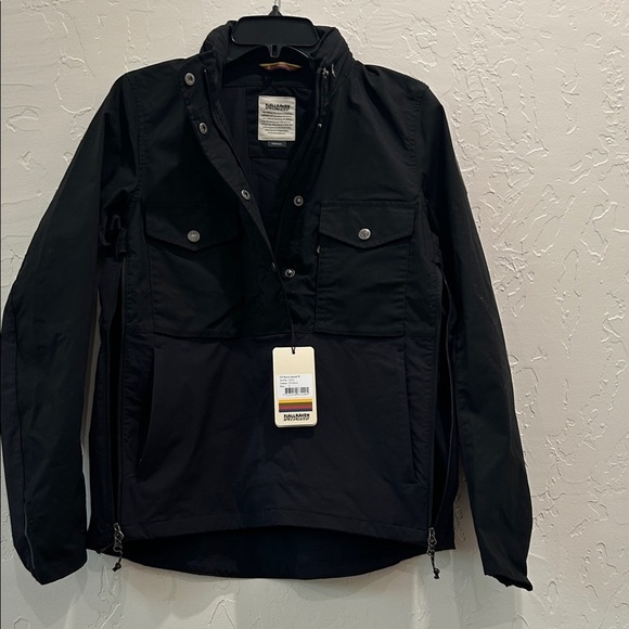 Fjallraven Jackets & Blazers - Fjallraven Black Anorak  CG